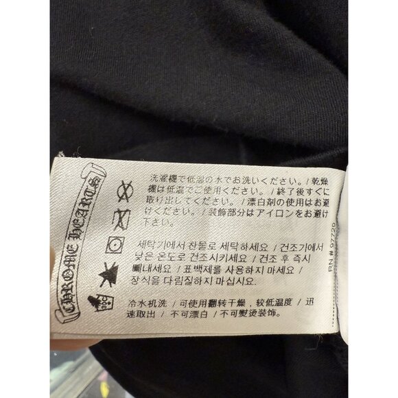 Chrome Hearts Black Long Sleeve Shirt With Pocket & Colorful Graphics - Picture 6 of 15